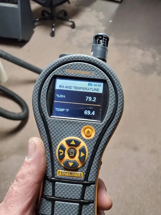 Moisture meter humidity assessment for Fire & Smoke Damage Restoration in Steele Creek